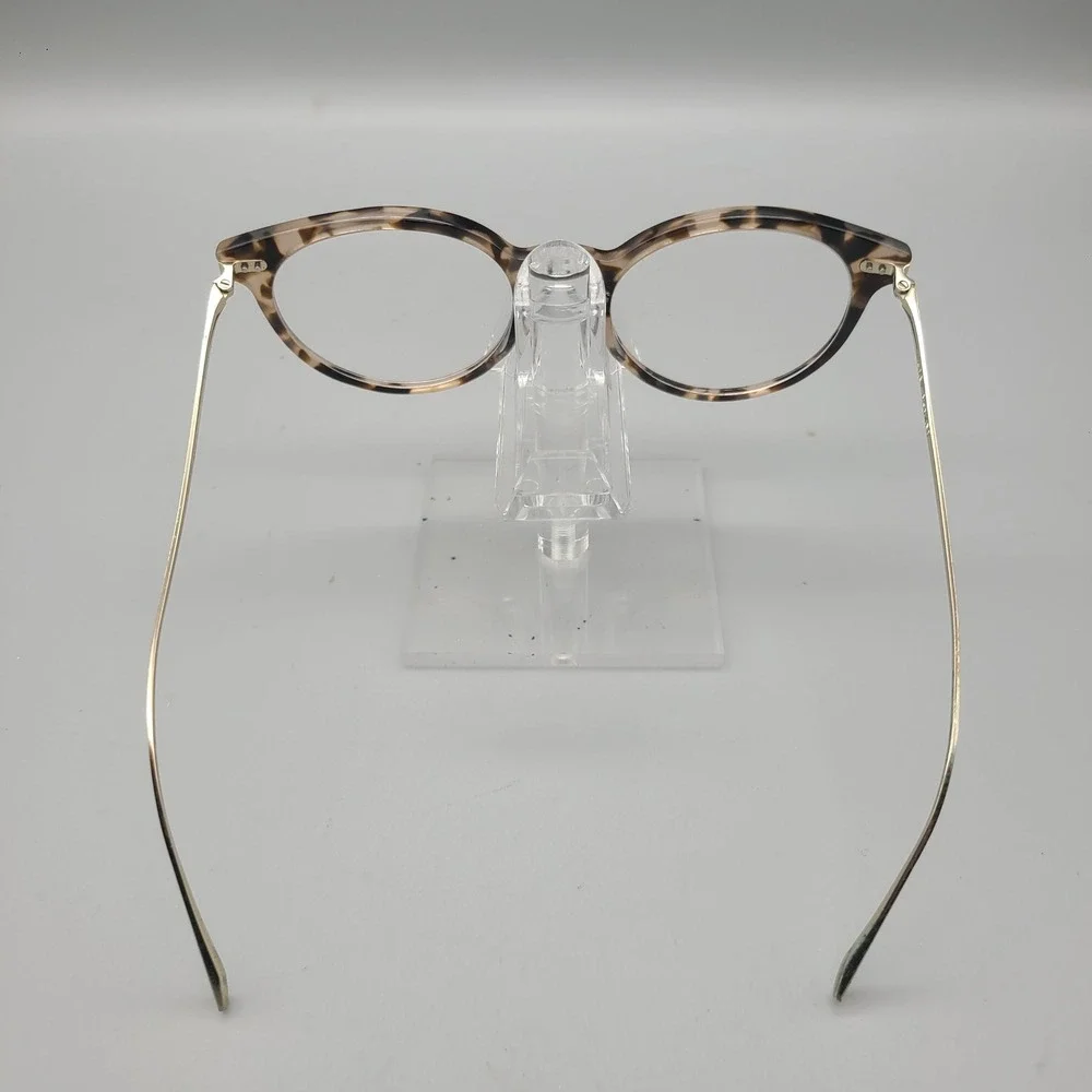 Warby Parker Langley W 7200 Tortoise Shell Round Cat Eye Eyeglasses 52-19-140